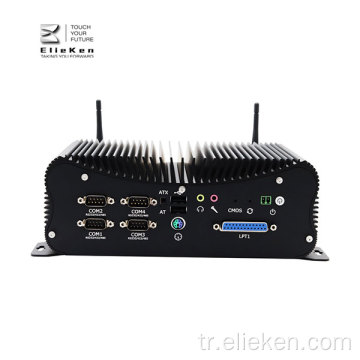 2 LAN 6com Fansız Çekirdek I7 Mini PC